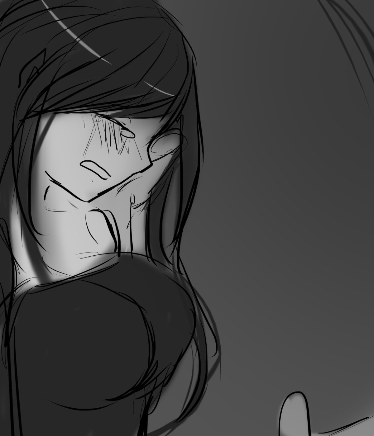 Teen Series — Kairi gets roughly double penetrated by massive cocks after being captured  [Kairi trapped 2]