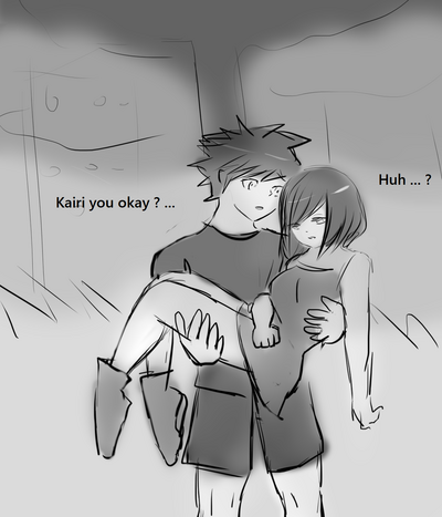 Teen Series — Kairi gets roughly double penetrated by massive cocks after being captured  [Kairi trapped 2]