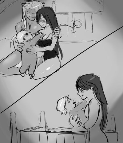 Teen Series — Kairi gets roughly double penetrated by massive cocks after being captured  [Kairi trapped 2]