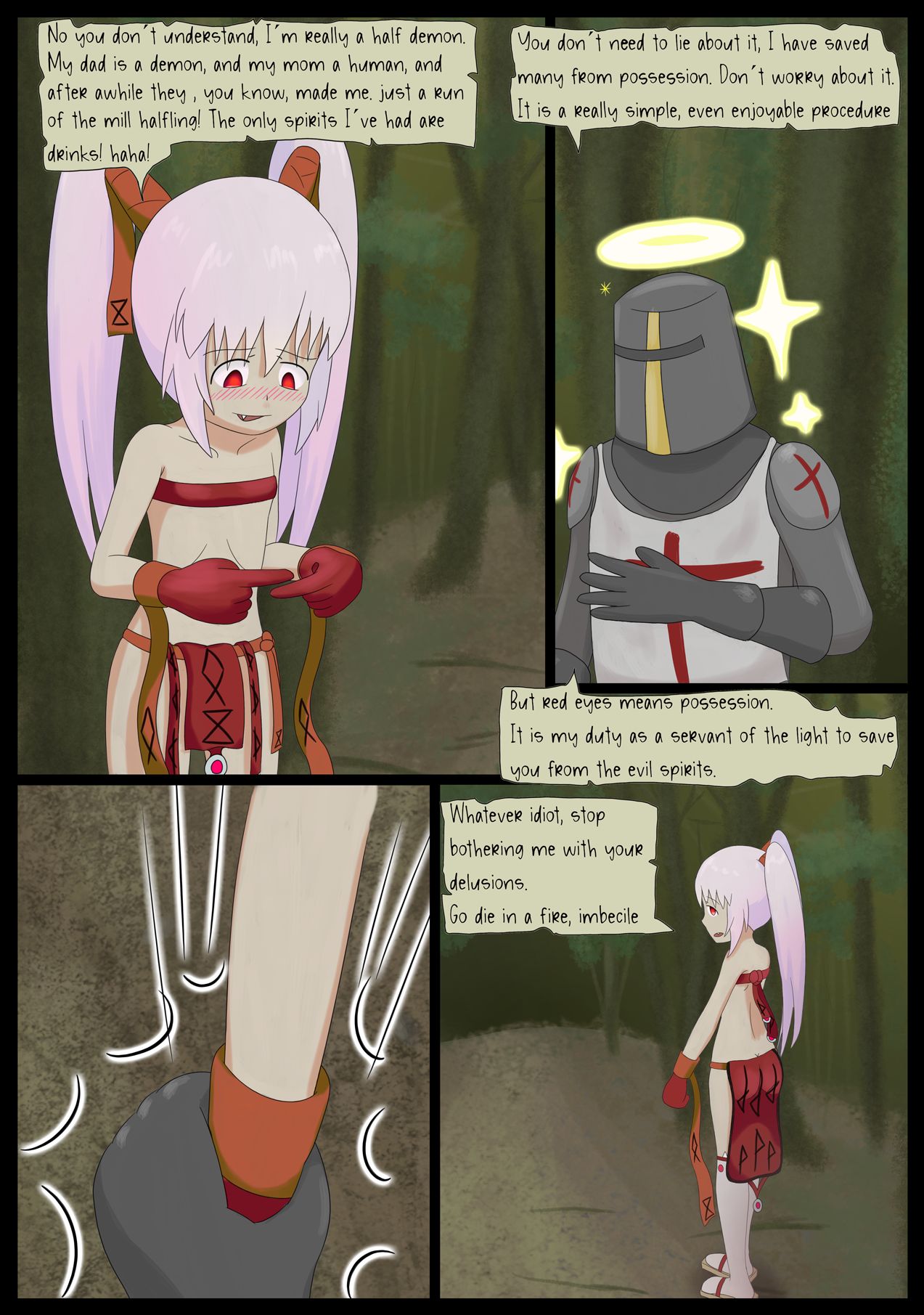 Teen Series — Lolimancer Fucks Hardcore After Major Misunderstanding [Misunderstanding]