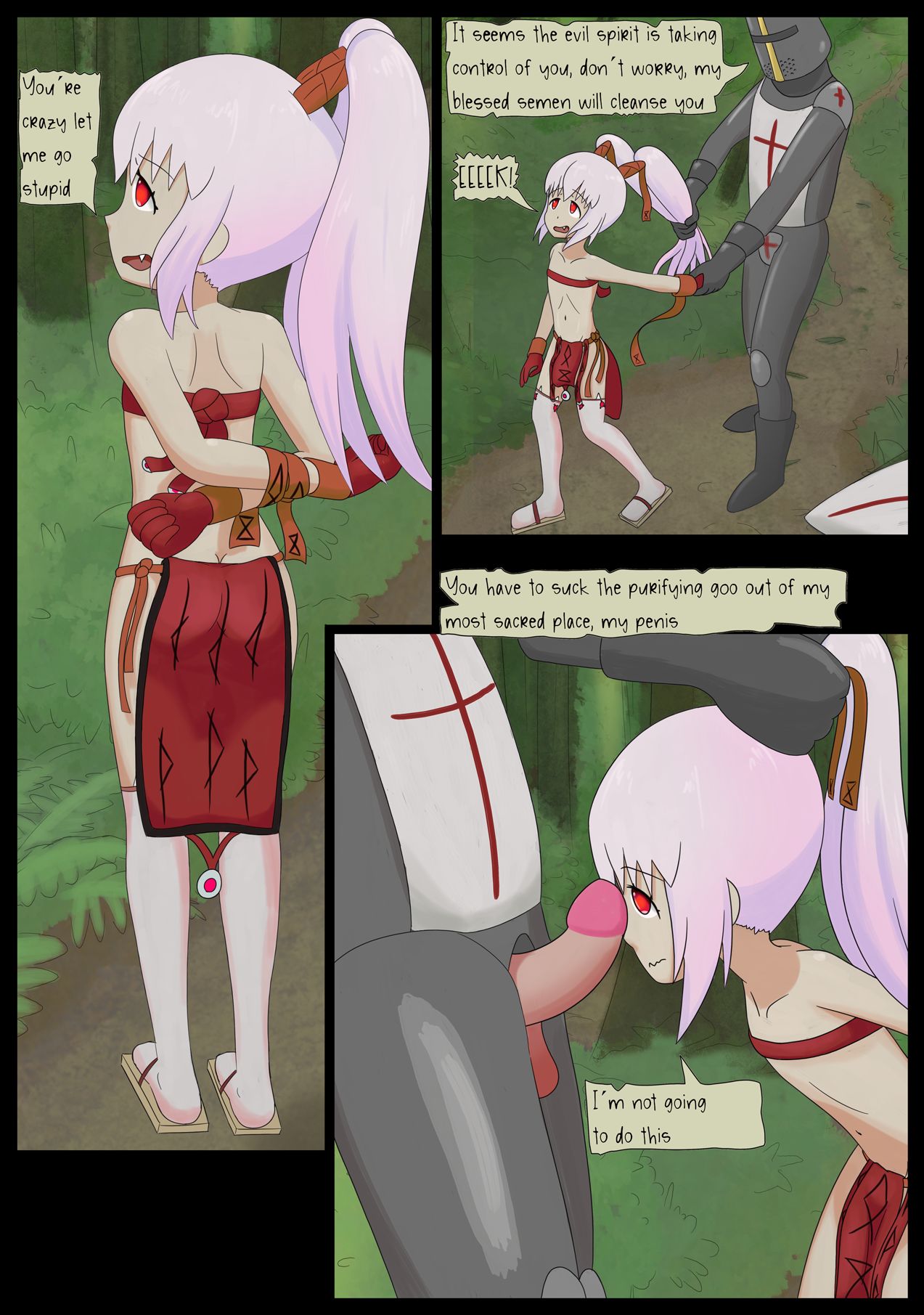 Teen Series — Lolimancer Fucks Hardcore After Major Misunderstanding [Misunderstanding]