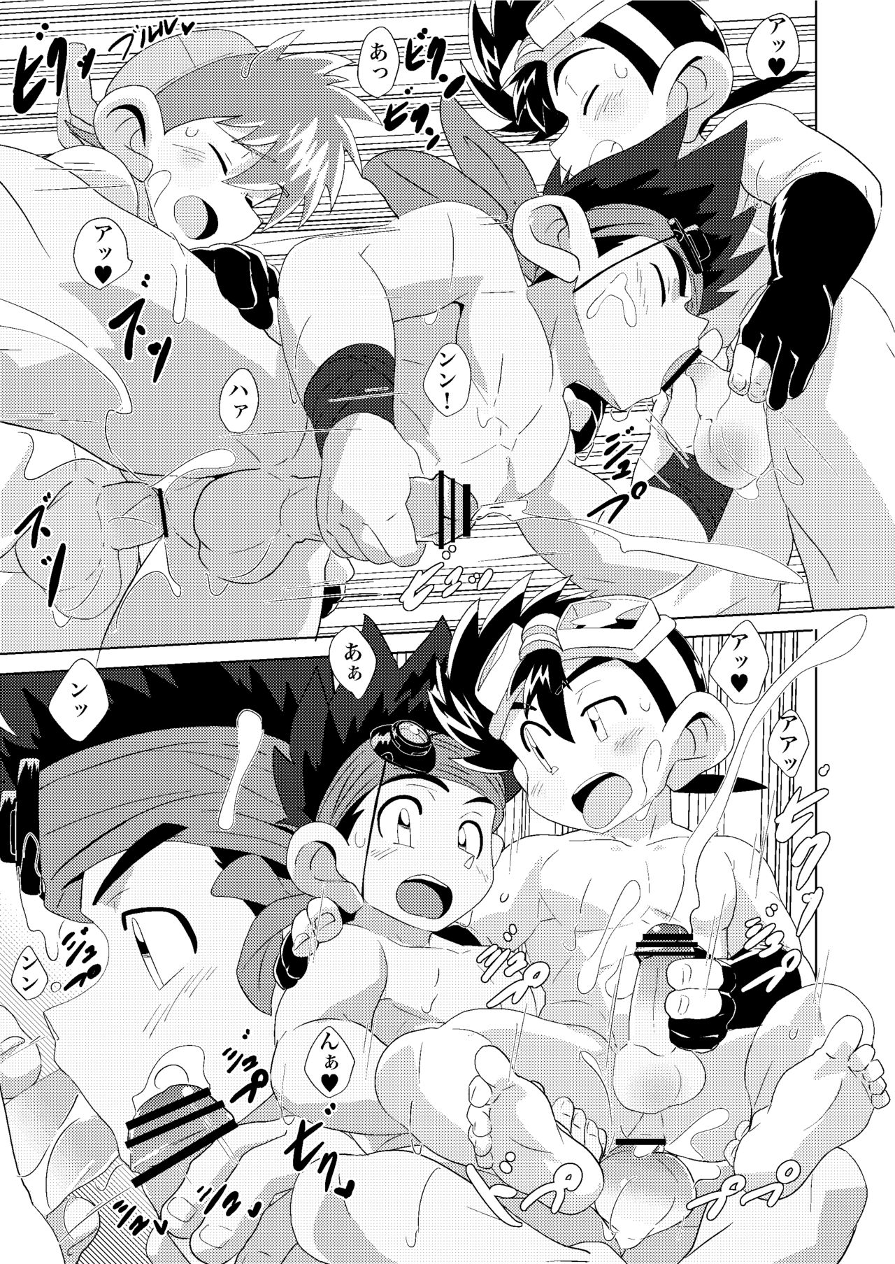 Teen Series — Raw Gangbang Fuck Fest with Multiple Boys