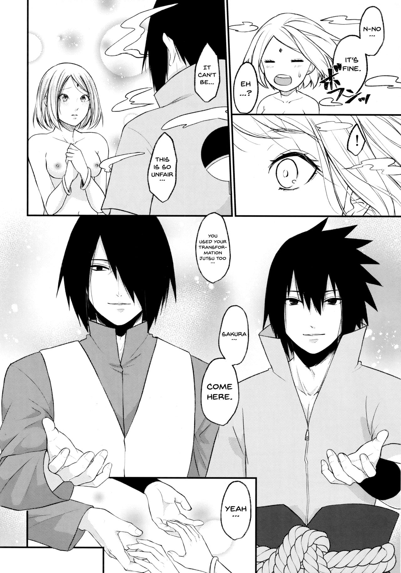 Teen Series —  Shadow Clone Gangbang Fucking  [Zennin Shuuketsu 10 Togijiru OhRin Boruto English Doujins.com]