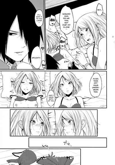 Teen Series —  Shadow Clone Gangbang Fucking  [Zennin Shuuketsu 10 Togijiru OhRin Boruto English Doujins.com]