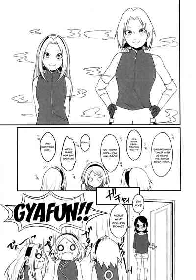 Teen Series —  Shadow Clone Gangbang Fucking  [Zennin Shuuketsu 10 Togijiru OhRin Boruto English Doujins.com]