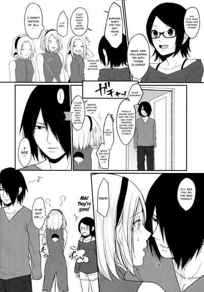 Teen Series —  Shadow Clone Gangbang Fucking  [Zennin Shuuketsu 10 Togijiru OhRin Boruto English Doujins.com]
