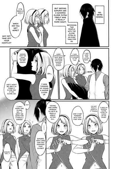 Teen Series —  Shadow Clone Gangbang Fucking  [Zennin Shuuketsu 10 Togijiru OhRin Boruto English Doujins.com]