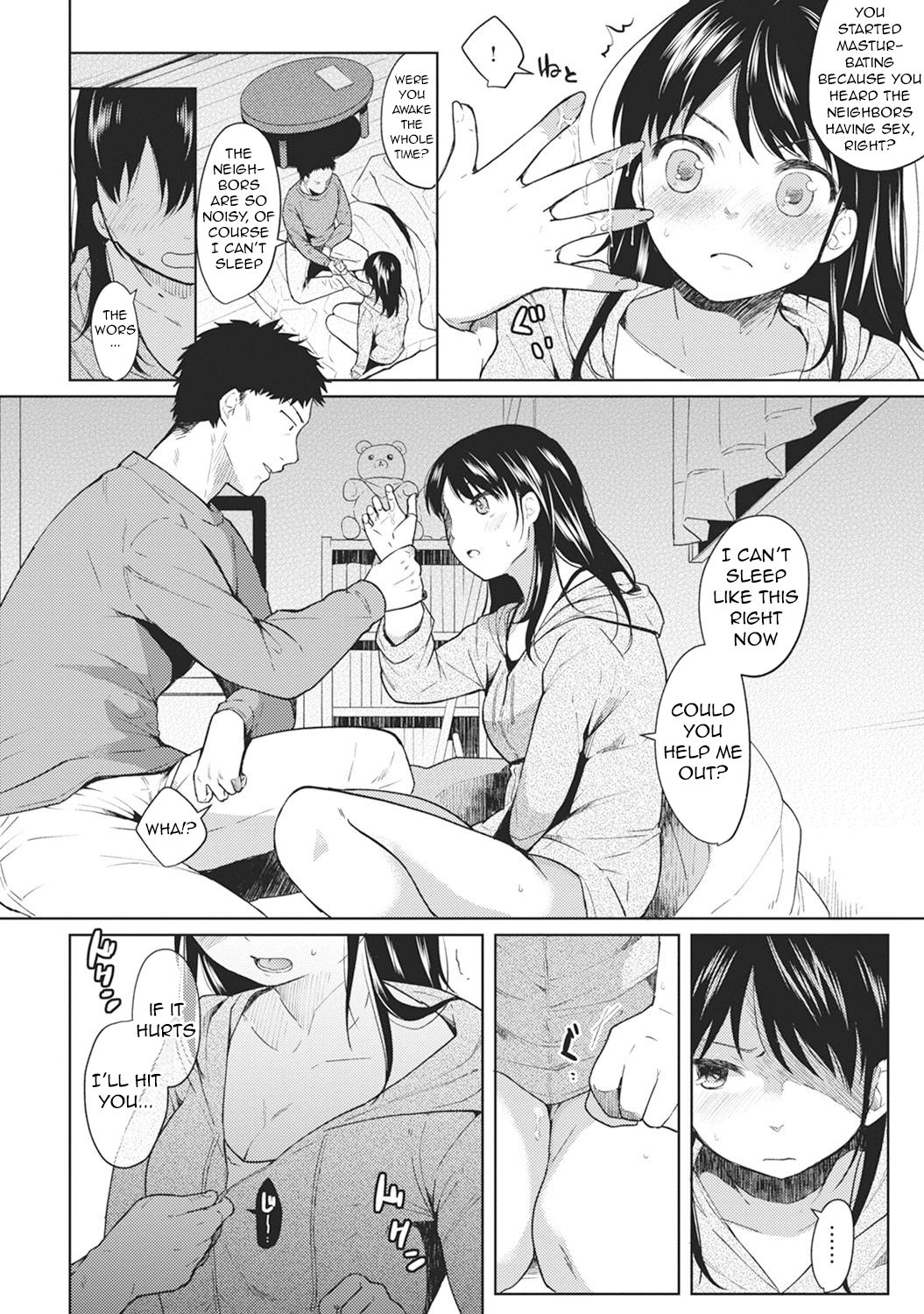 Teen Series — Sudden Cohabitation 1LDK Apartment Raw First-Time Sex With High School Girl Chapters 1-14 English [Fumitsuki Sou]