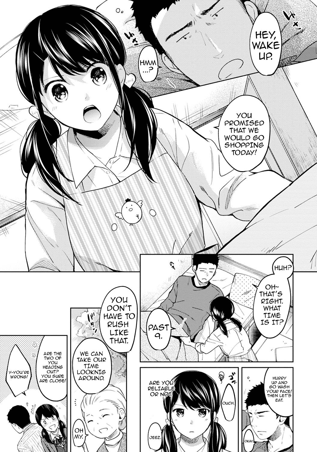 Teen Series — Sudden Cohabitation 1LDK Apartment Raw First-Time Sex With High School Girl Chapters 1-14 English [Fumitsuki Sou]