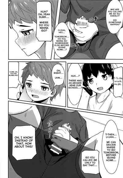 Teen Series —  Telepathic Connection Leads to Intense Mind-Linked Fucking  [ShotaFes 4] [Nisankatanso (Nayoshi)] [English] [Yuuta’s Blog]