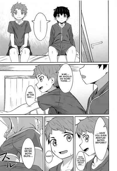 Teen Series —  Telepathic Connection Leads to Intense Mind-Linked Fucking  [ShotaFes 4] [Nisankatanso (Nayoshi)] [English] [Yuuta’s Blog]