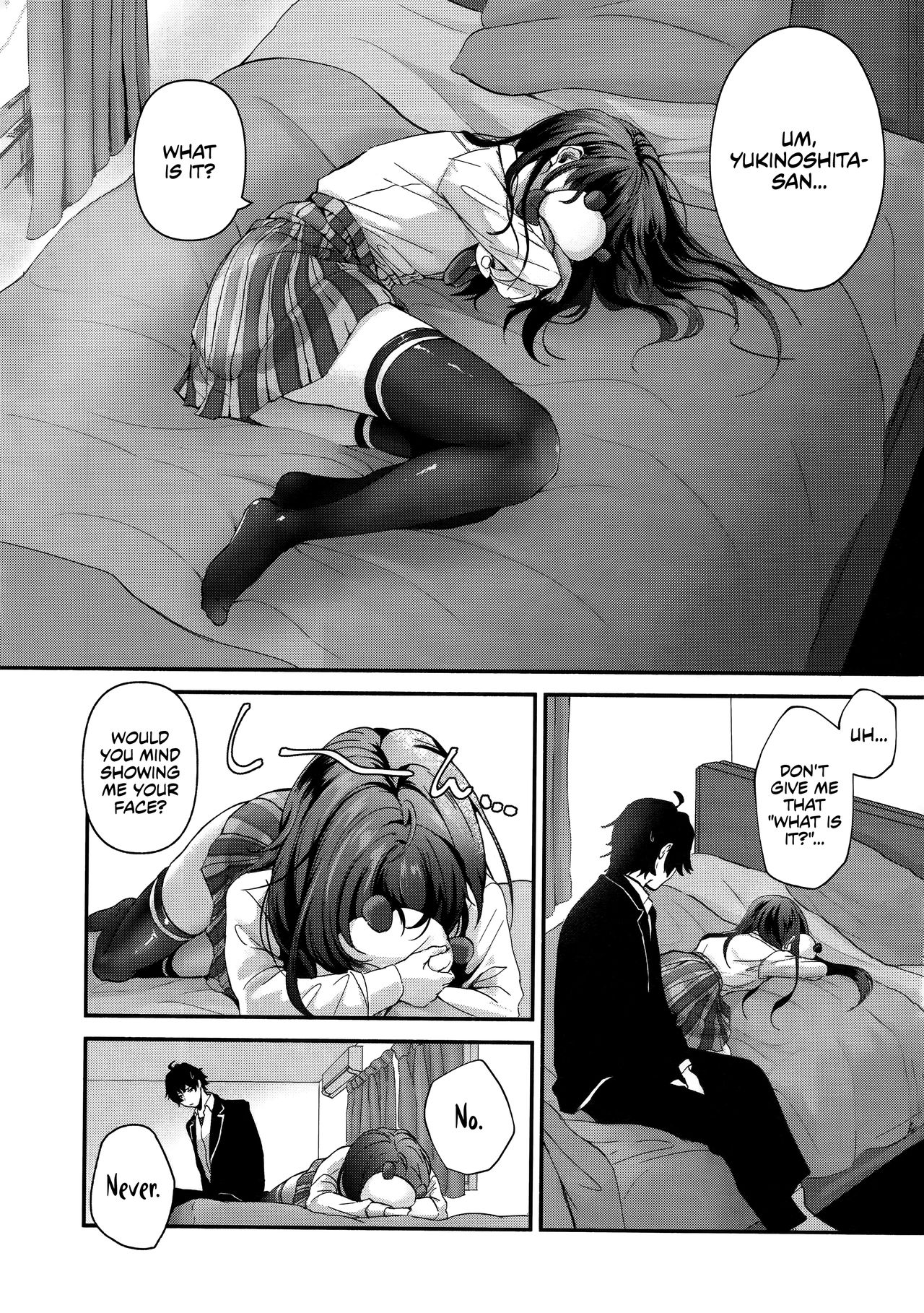 Teen Series — Yukinoshita Hachiman’s Snowy Day Fuck Session