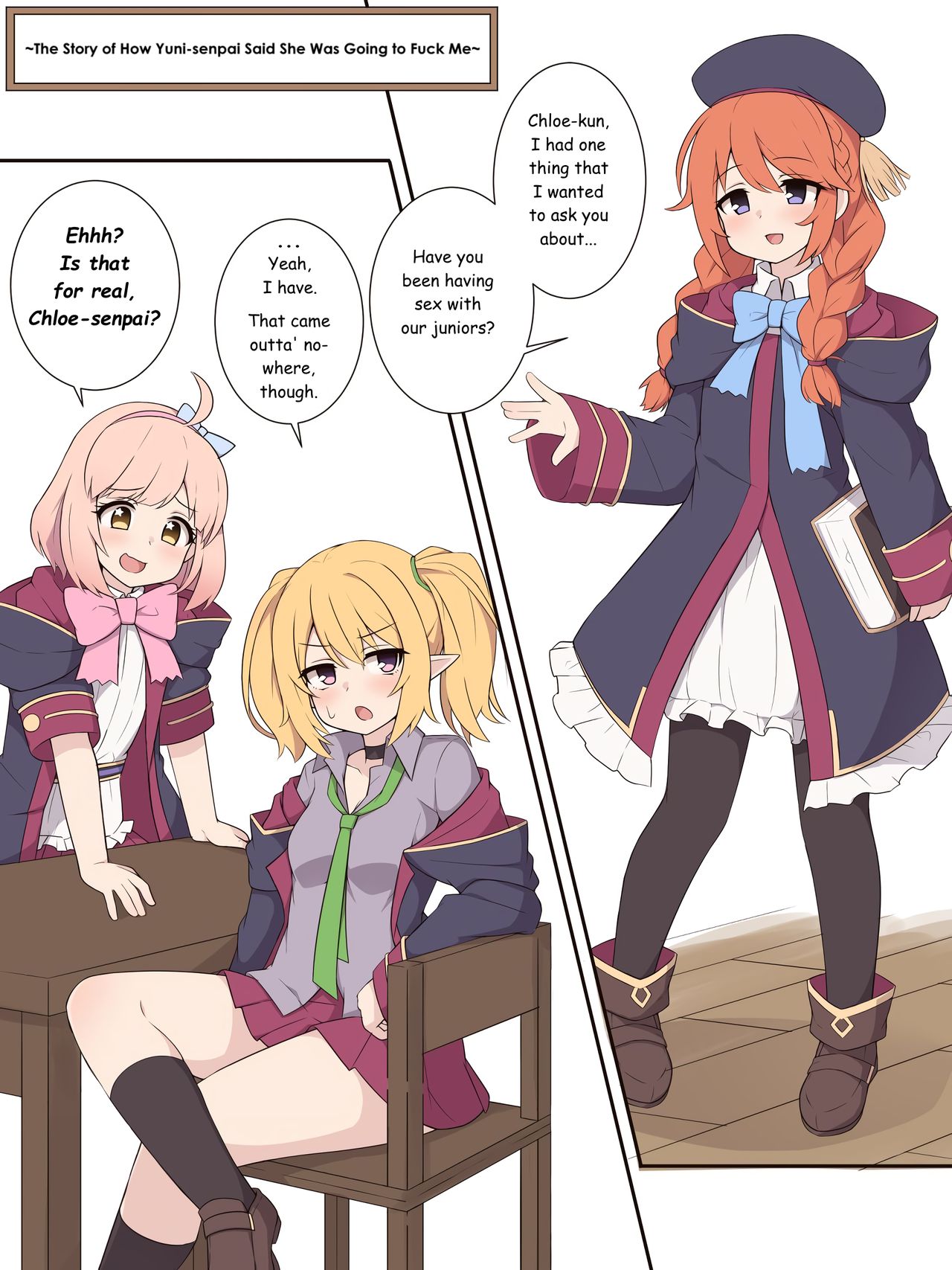 Teen Series — Yuni Senpai Fucks Me Hardcore After Confessing Her Feelings [Fizz]
