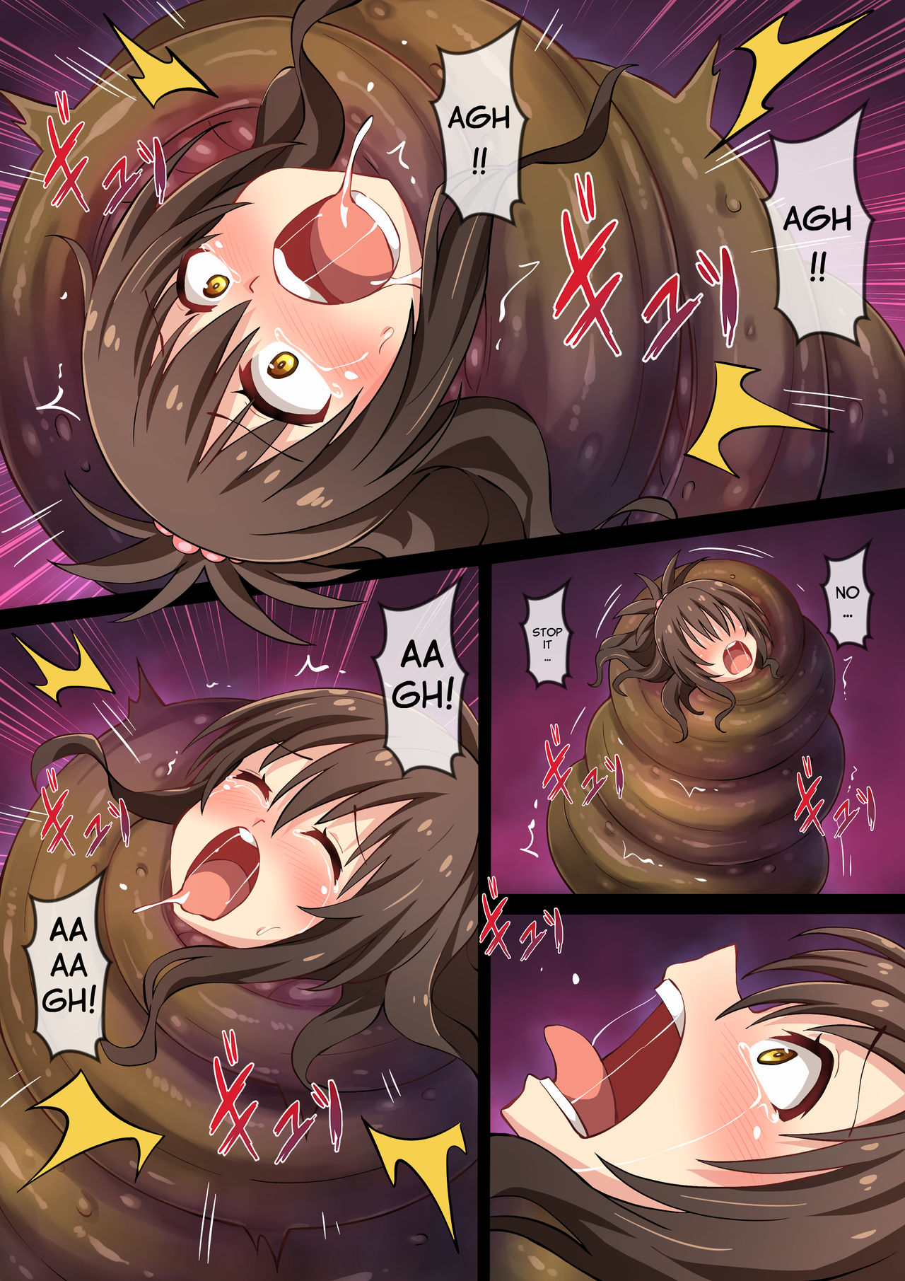 Tentacle Hell Series — An Unending Assault Of Relentless Slime And Monstrous Appendages [Mist Night (Co_Ma)]