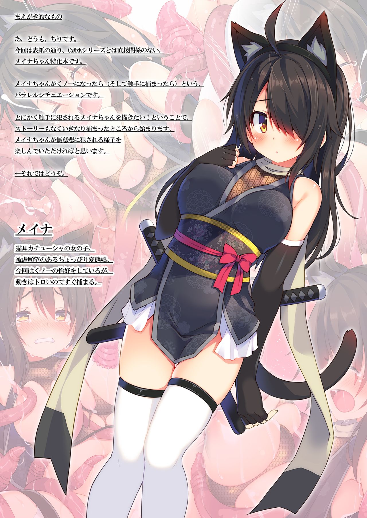 Tentacle Series —  Meina The Violated Schoolgirl  [Purin Kai Yoghurt (Chiri)]