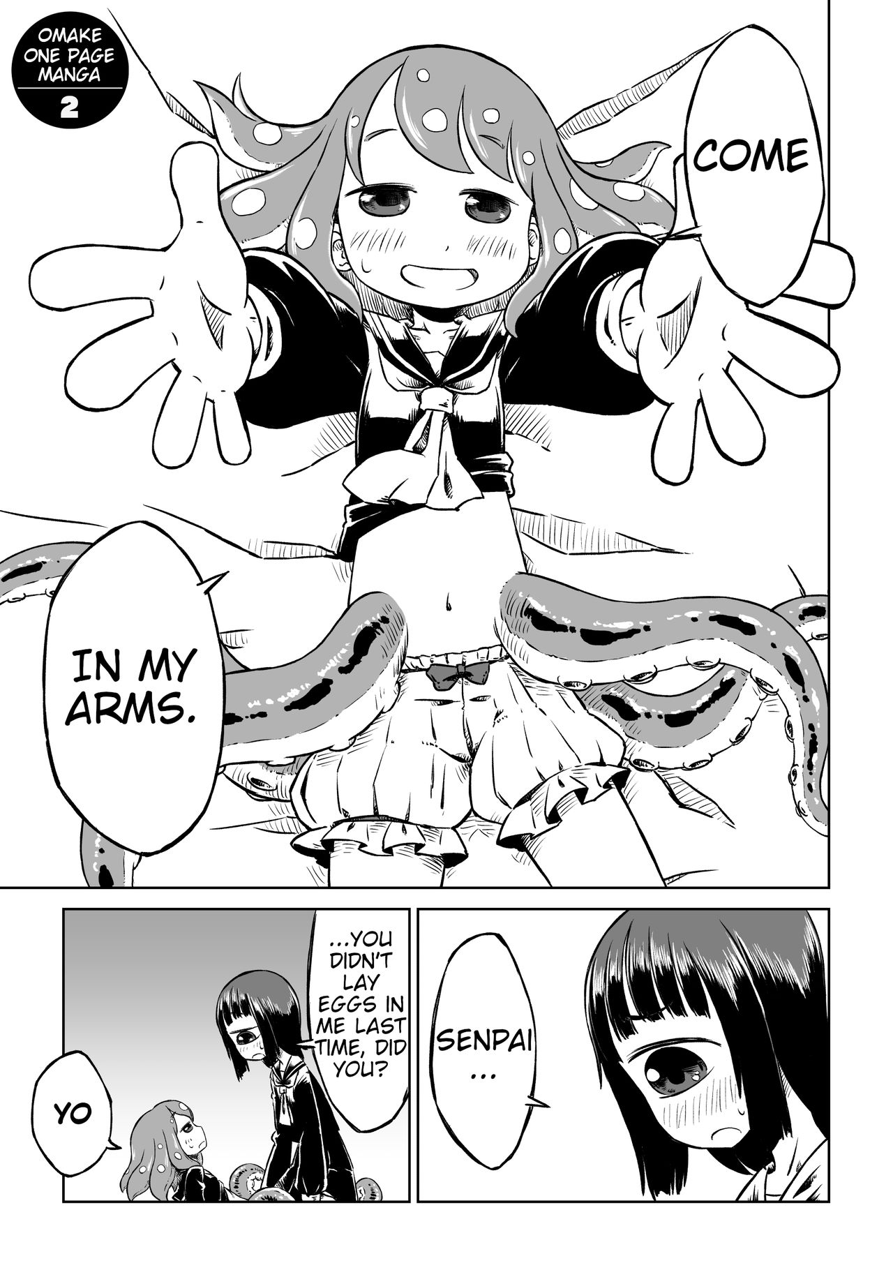 Tentacle Series — Octopus Girl Loves To Fuck One-Eyed Girl Hard [Sondake. (SoN)]
