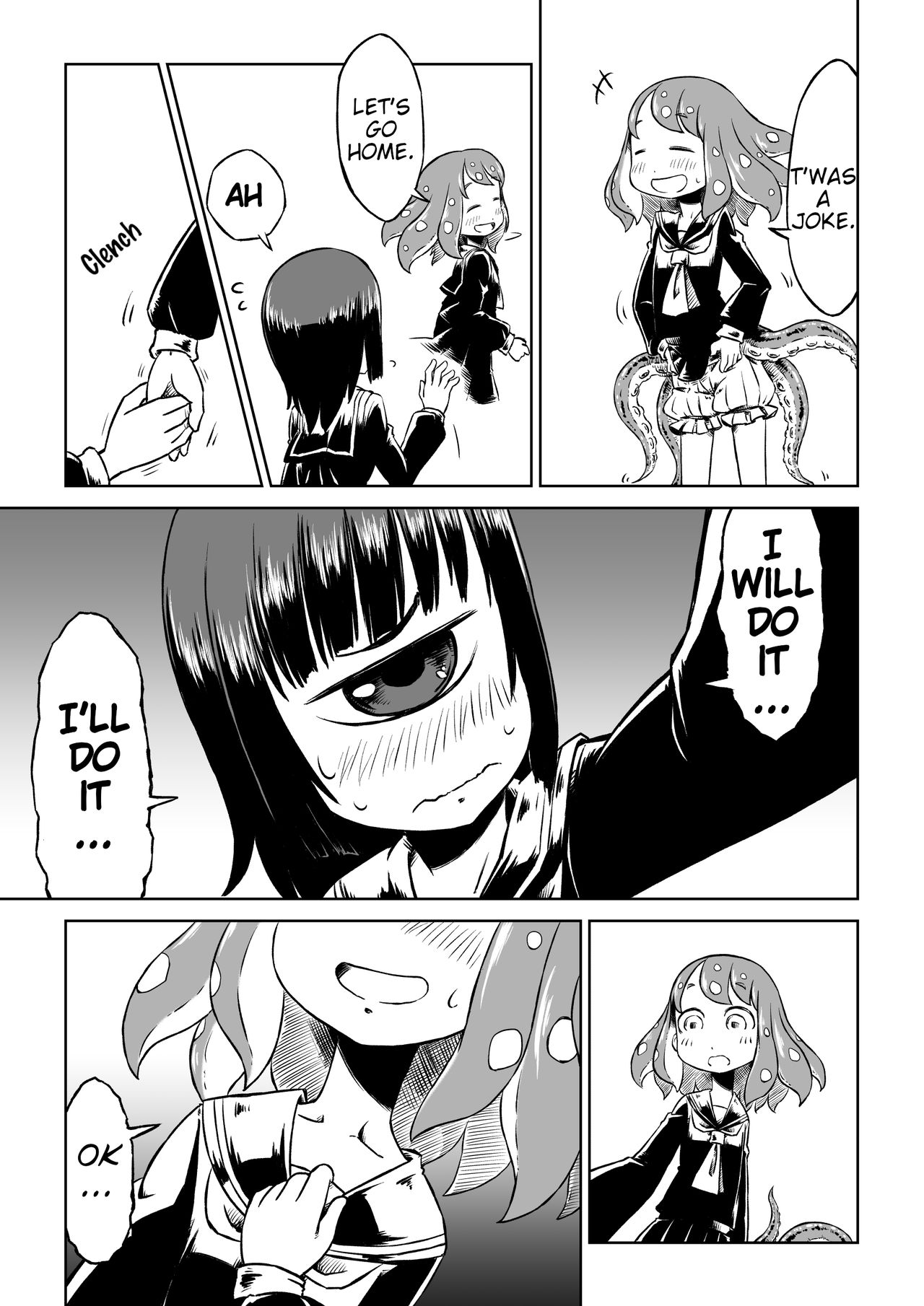 Tentacle Series — Octopus Girl Loves To Fuck One-Eyed Girl Hard [Sondake. (SoN)]