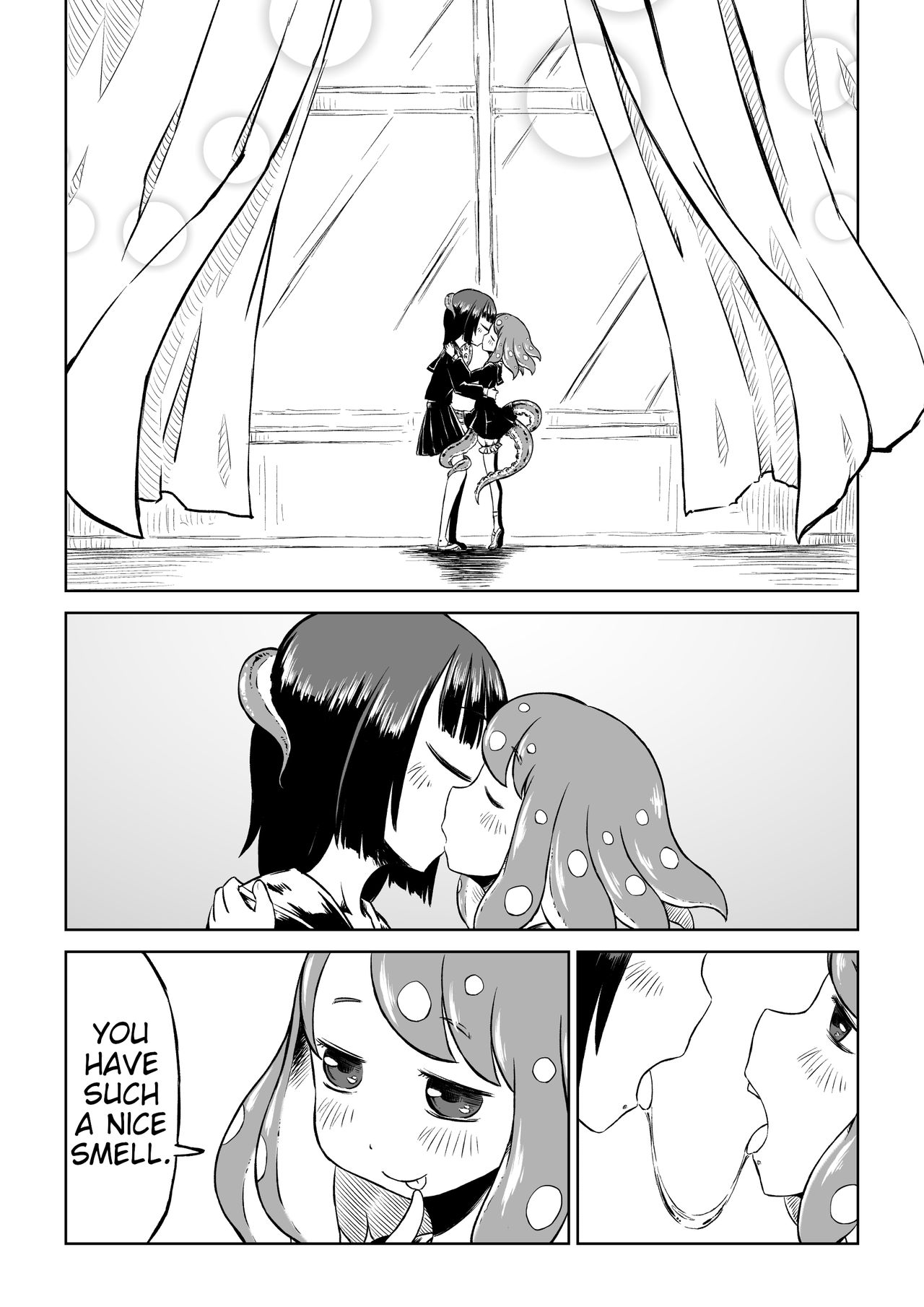 Tentacle Series — Octopus Girl Loves To Fuck One-Eyed Girl Hard [Sondake. (SoN)]