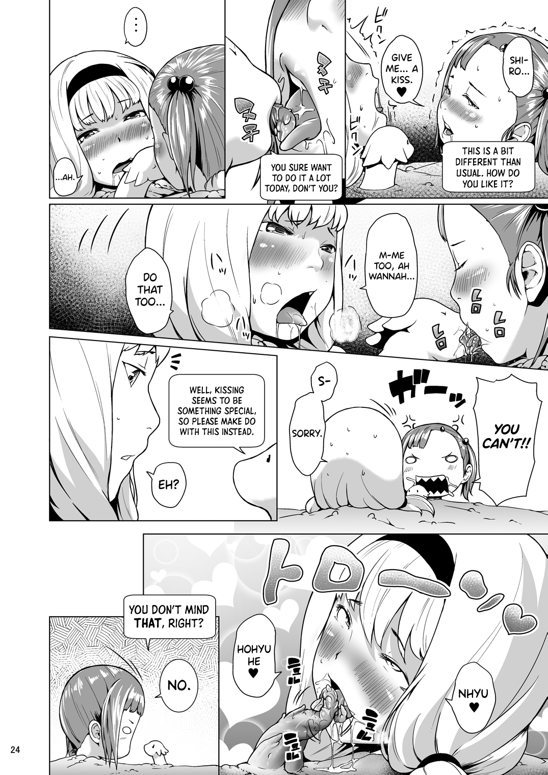 Tentacle Series — Tentacle Monster Fucks & Breeds Girl in Hardcore Hentai Scene [Jukuseiya Koubou (Hamunohito)]
