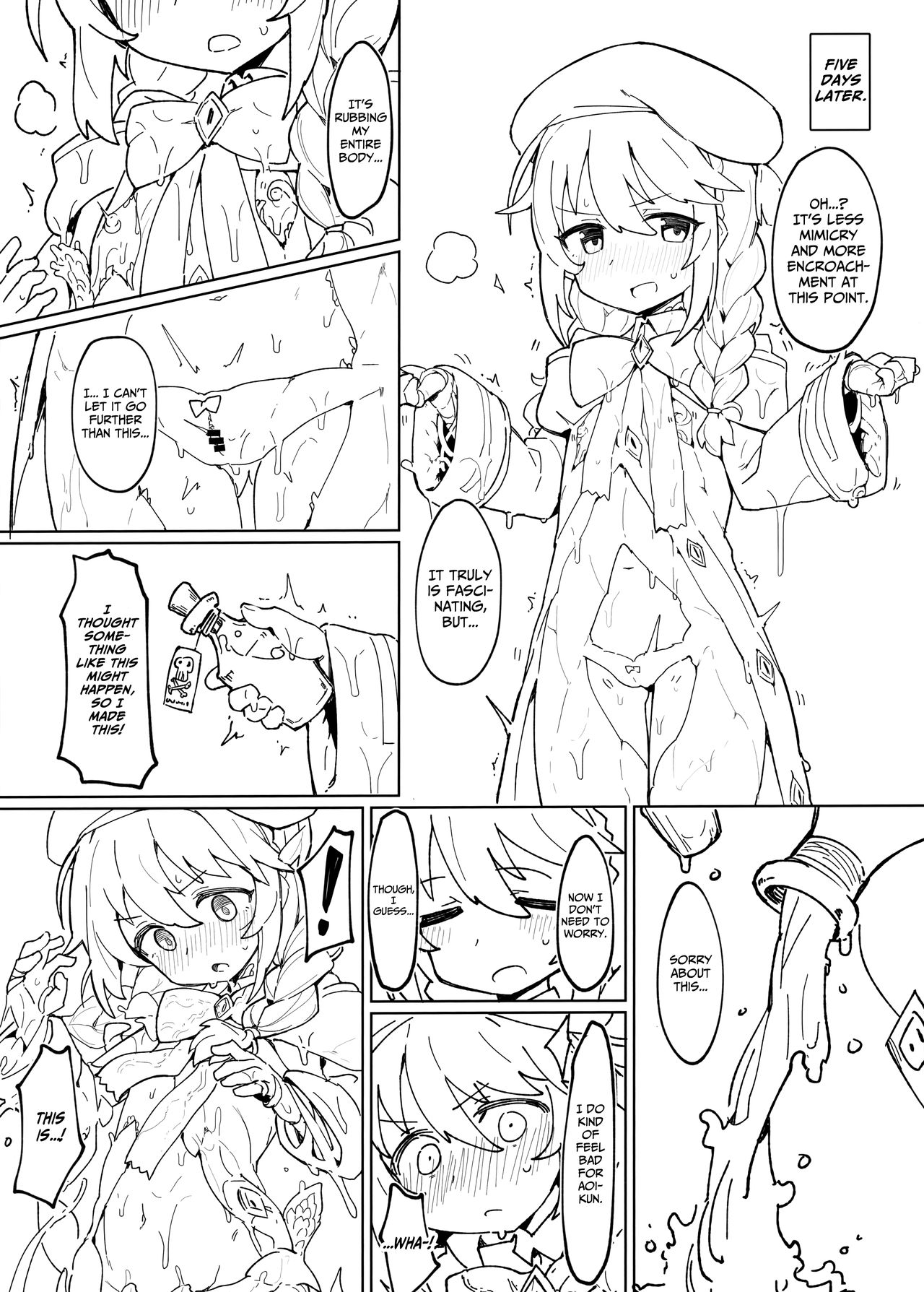 Tentacle Series —  Yuni Senpai Gets Violated By Tentacles [Petit Machiya]