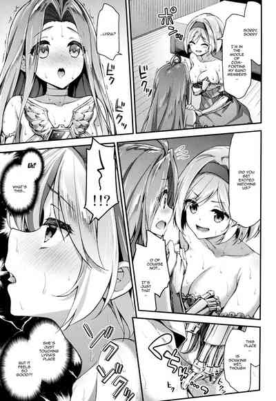 Threesome Series —  Djeeta and Lyria Hardcore Fuck Session  [Minna no Danchou]