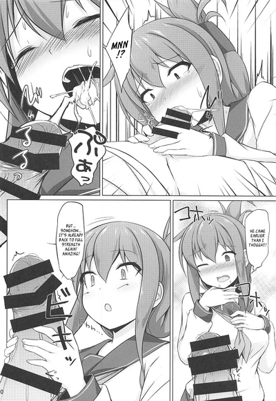 Threesome Series — Ikazuchi and Inazuma Beg for the Admiral’s Creampie  [C96] [Sirotaruto (Kotaru, Shirasaki Karu)]