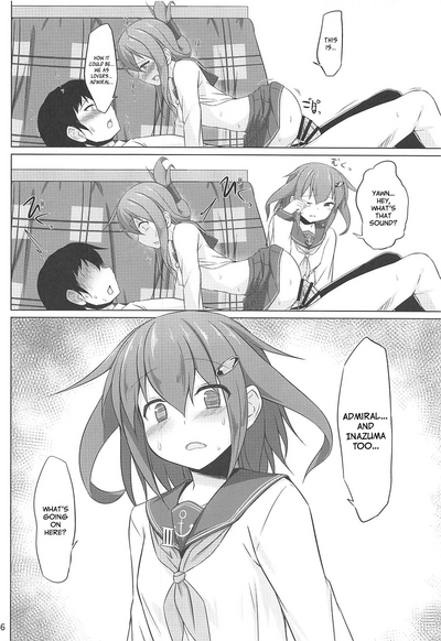 Threesome Series — Ikazuchi and Inazuma Beg for the Admiral’s Creampie  [C96] [Sirotaruto (Kotaru, Shirasaki Karu)]