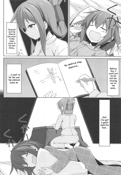 Threesome Series — Ikazuchi and Inazuma Beg for the Admiral’s Creampie  [C96] [Sirotaruto (Kotaru, Shirasaki Karu)]