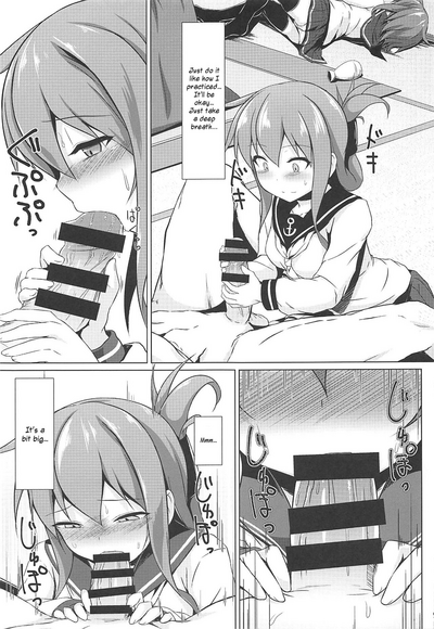 Threesome Series — Ikazuchi and Inazuma Beg for the Admiral’s Creampie  [C96] [Sirotaruto (Kotaru, Shirasaki Karu)]