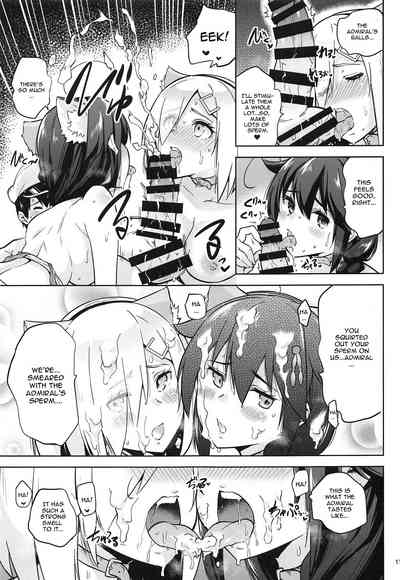 Threesome Series — Navy Girls Shigure & Hamakaze in Shiny Swimsuit Fuck [C96 sarfatation]