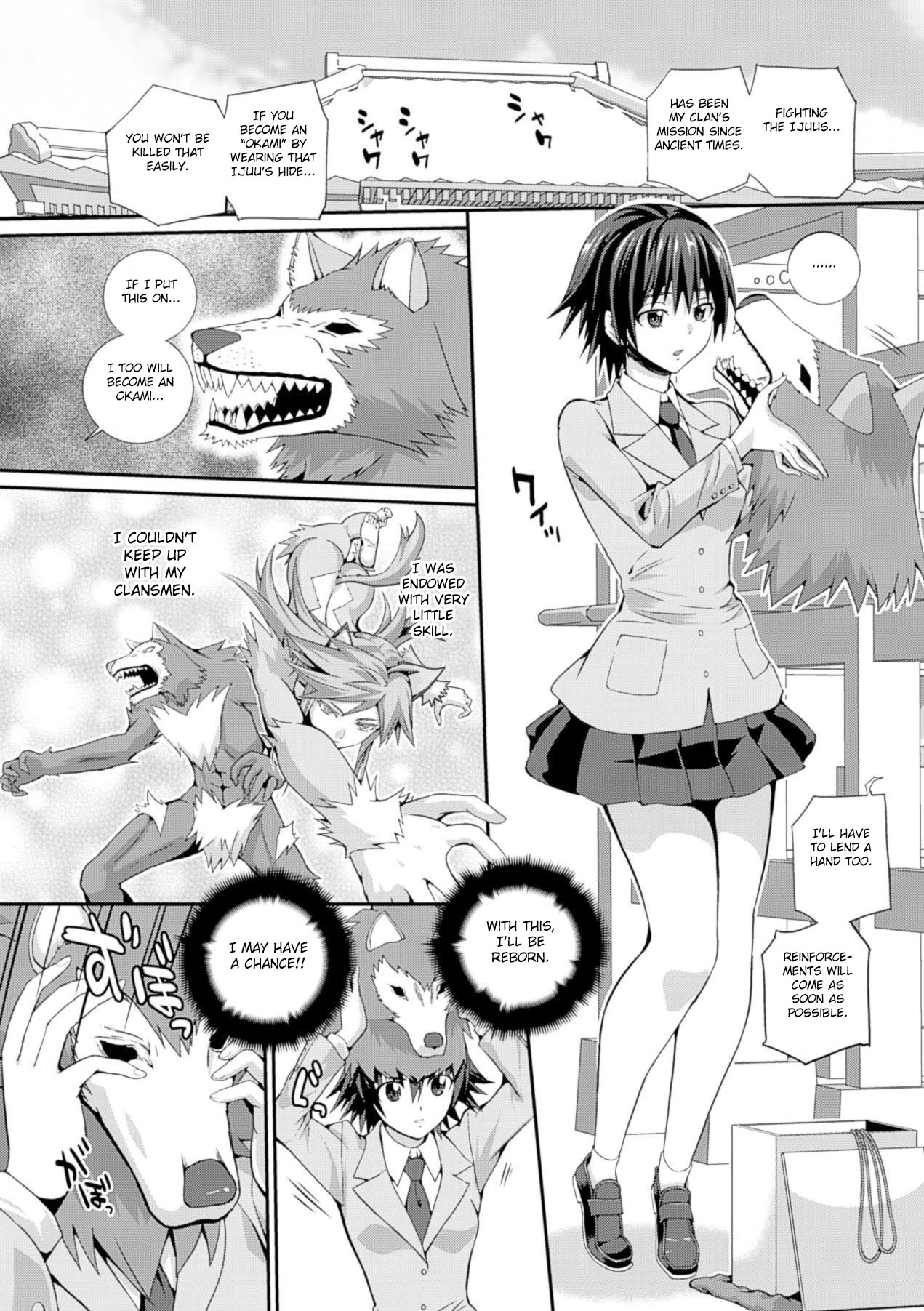 Transformation Series — Musashi Daichi Ravages The Wolf Goddess In Hardcore Fucking