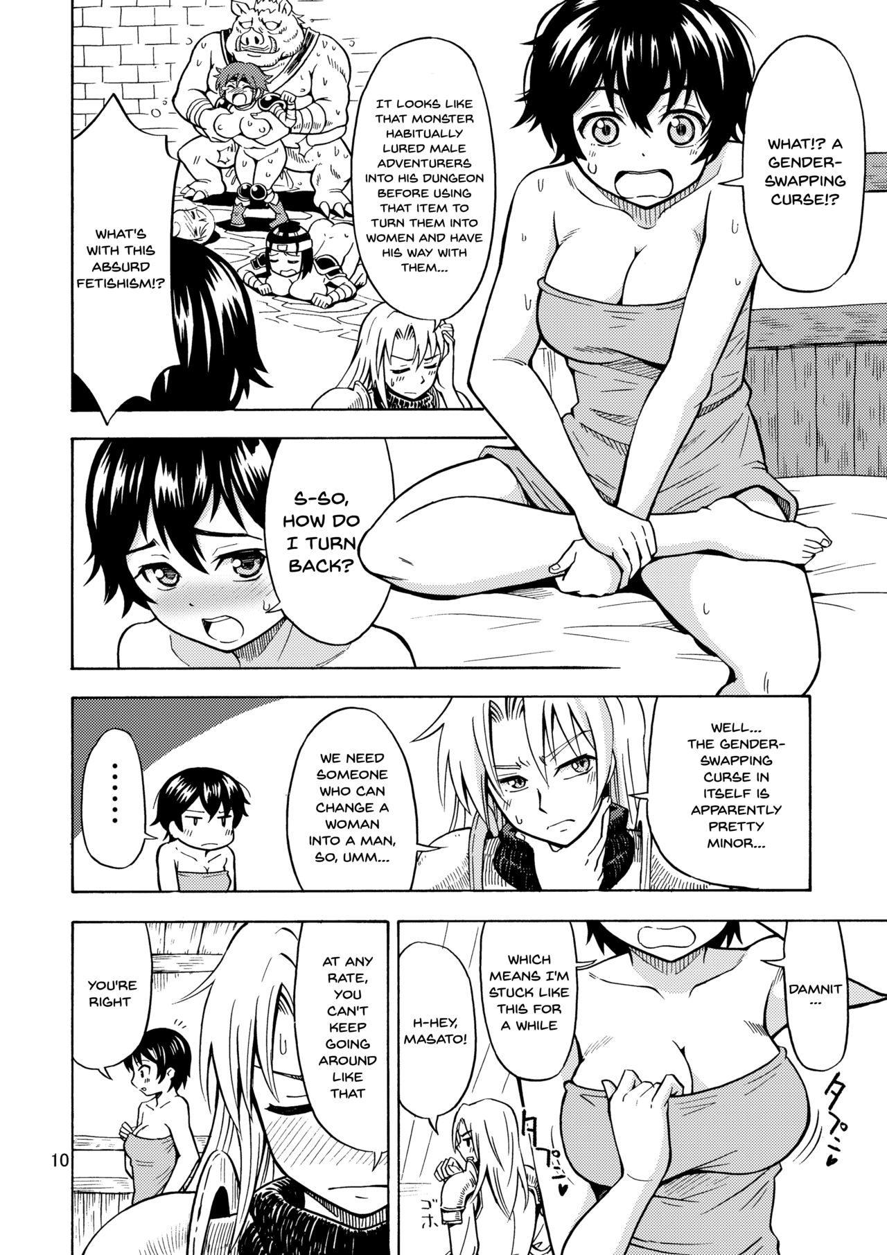 Transformation Series — The Hero Gets Cursed To Become A Girl! [Yoshida Gorou Shoukai (Yoshida Gorou)]