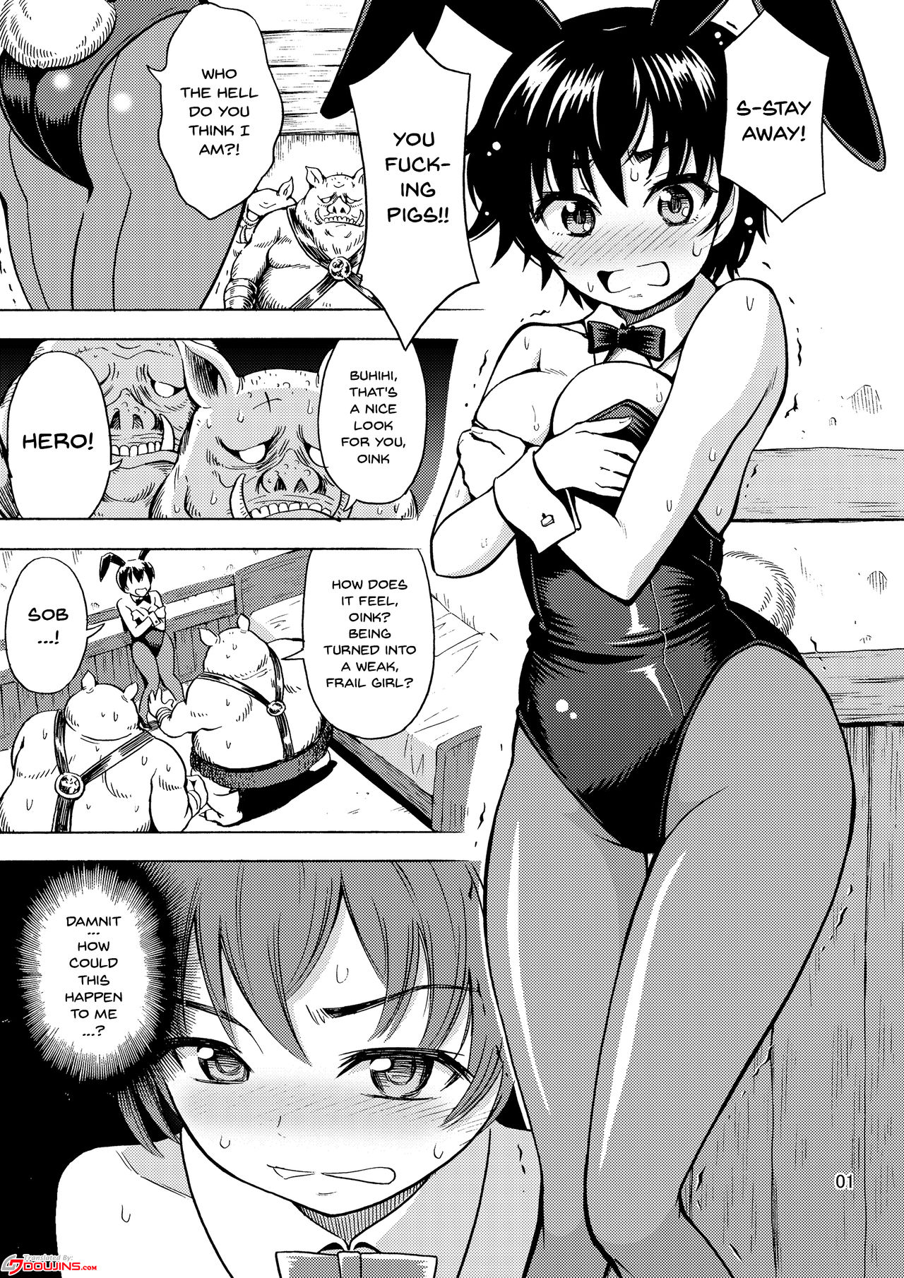 Transformation Series — The Hero Gets Cursed To Become A Girl! [Yoshida Gorou Shoukai (Yoshida Gorou)]
