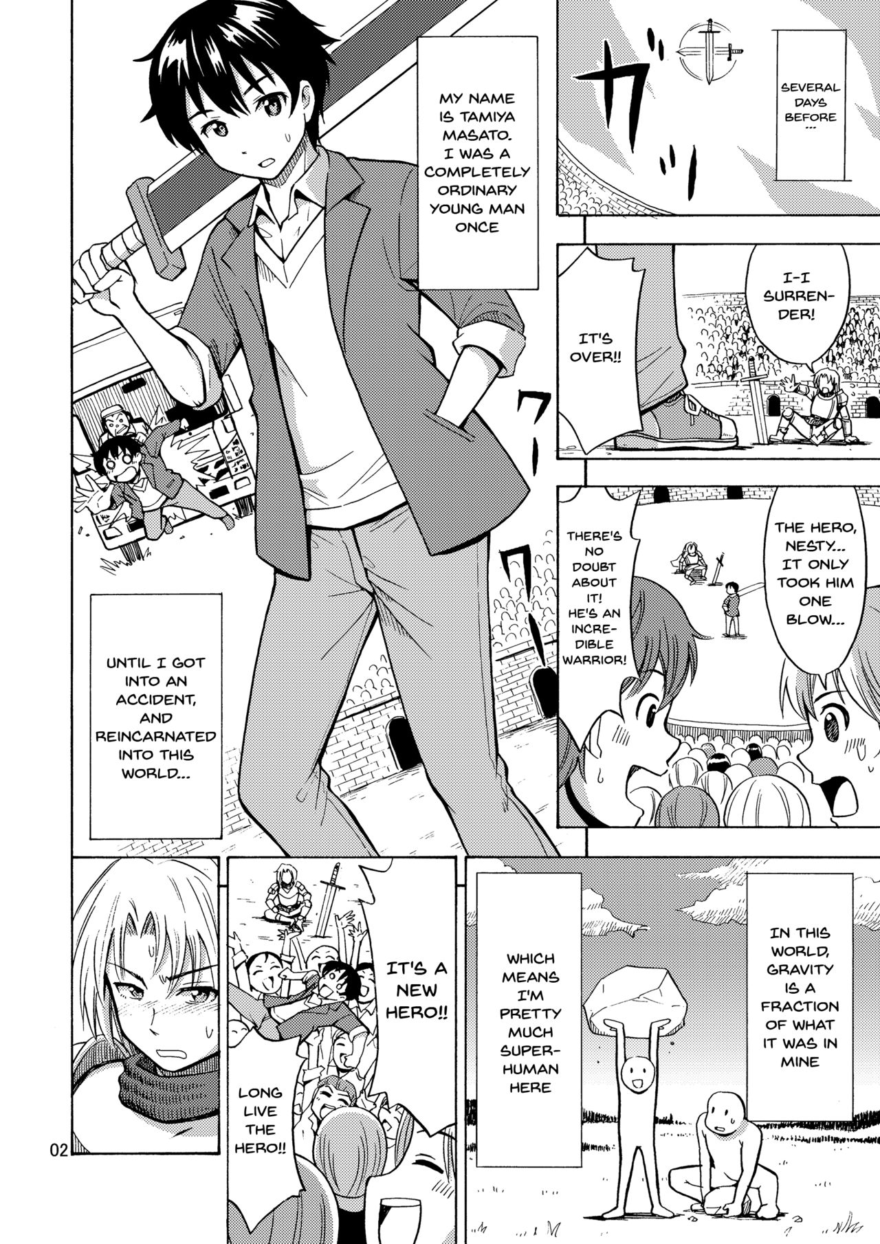 Transformation Series — The Hero Gets Cursed To Become A Girl! [Yoshida Gorou Shoukai (Yoshida Gorou)]