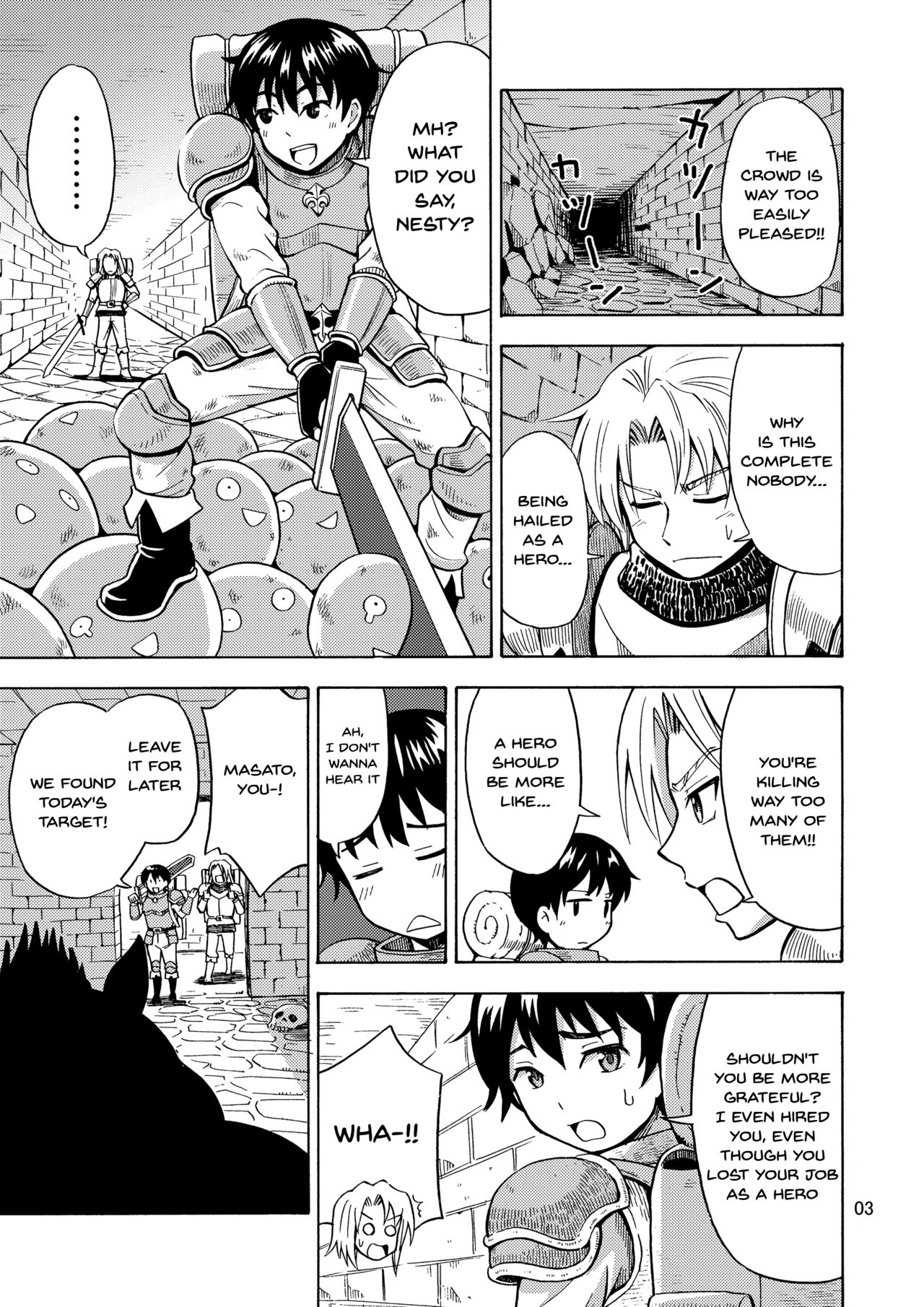 Transformation Series — The Hero Gets Cursed To Become A Girl! [Yoshida Gorou Shoukai (Yoshida Gorou)]