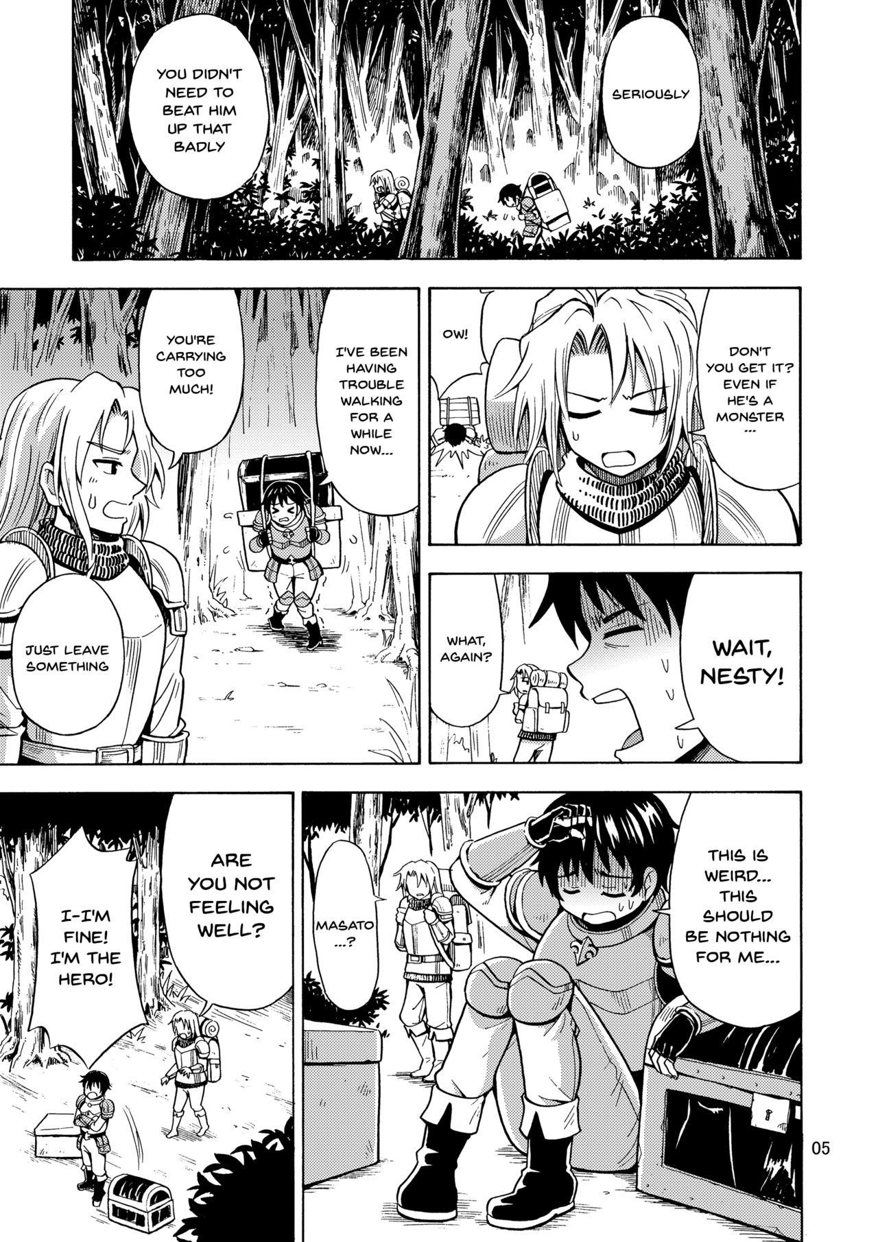Transformation Series — The Hero Gets Cursed To Become A Girl! [Yoshida Gorou Shoukai (Yoshida Gorou)]