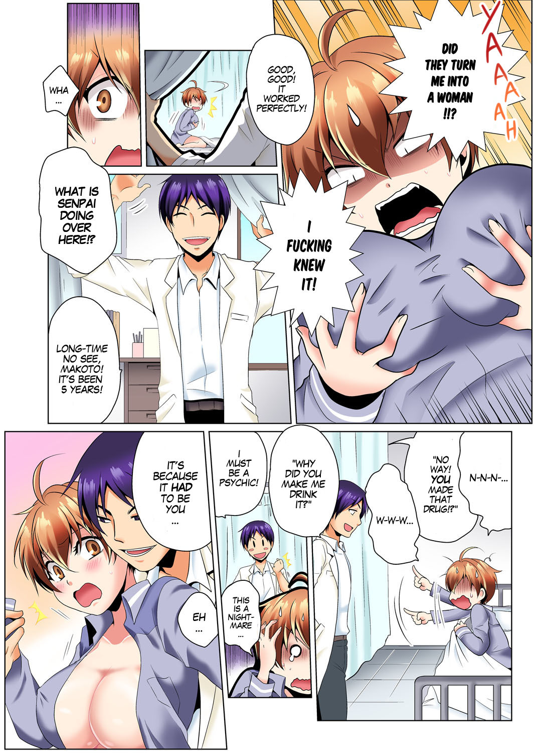 TS Series — Lewd Undercover Physical Examination! Raw & Explicit TS Fuck Fest Part 1 [Matsuyama Hayate, Hitotsuki Katagiri]