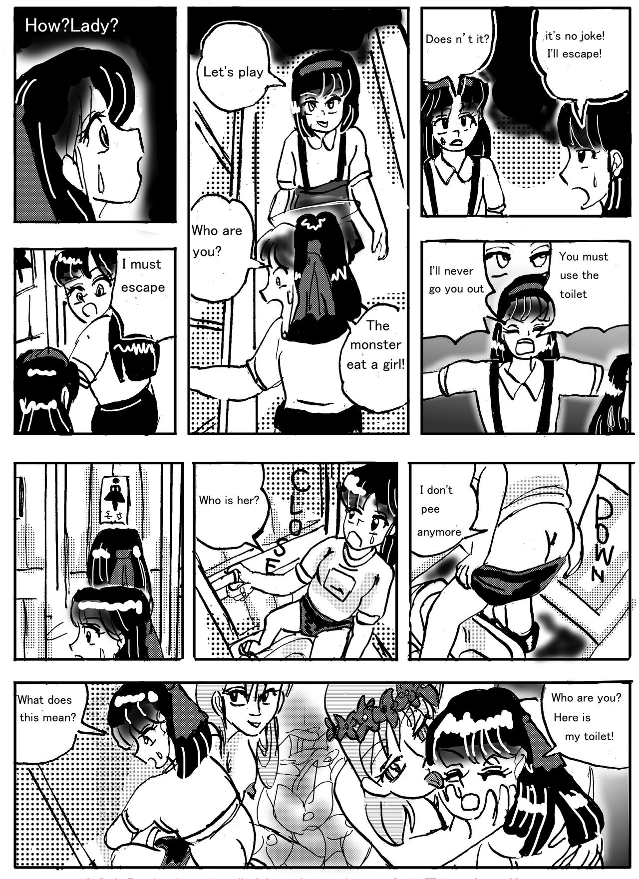 Urban Legend Series — Haunted Toilet Fuck: Ghost Girl Appears for Creampie Sex [Mashiba Kenta (Stuka)]