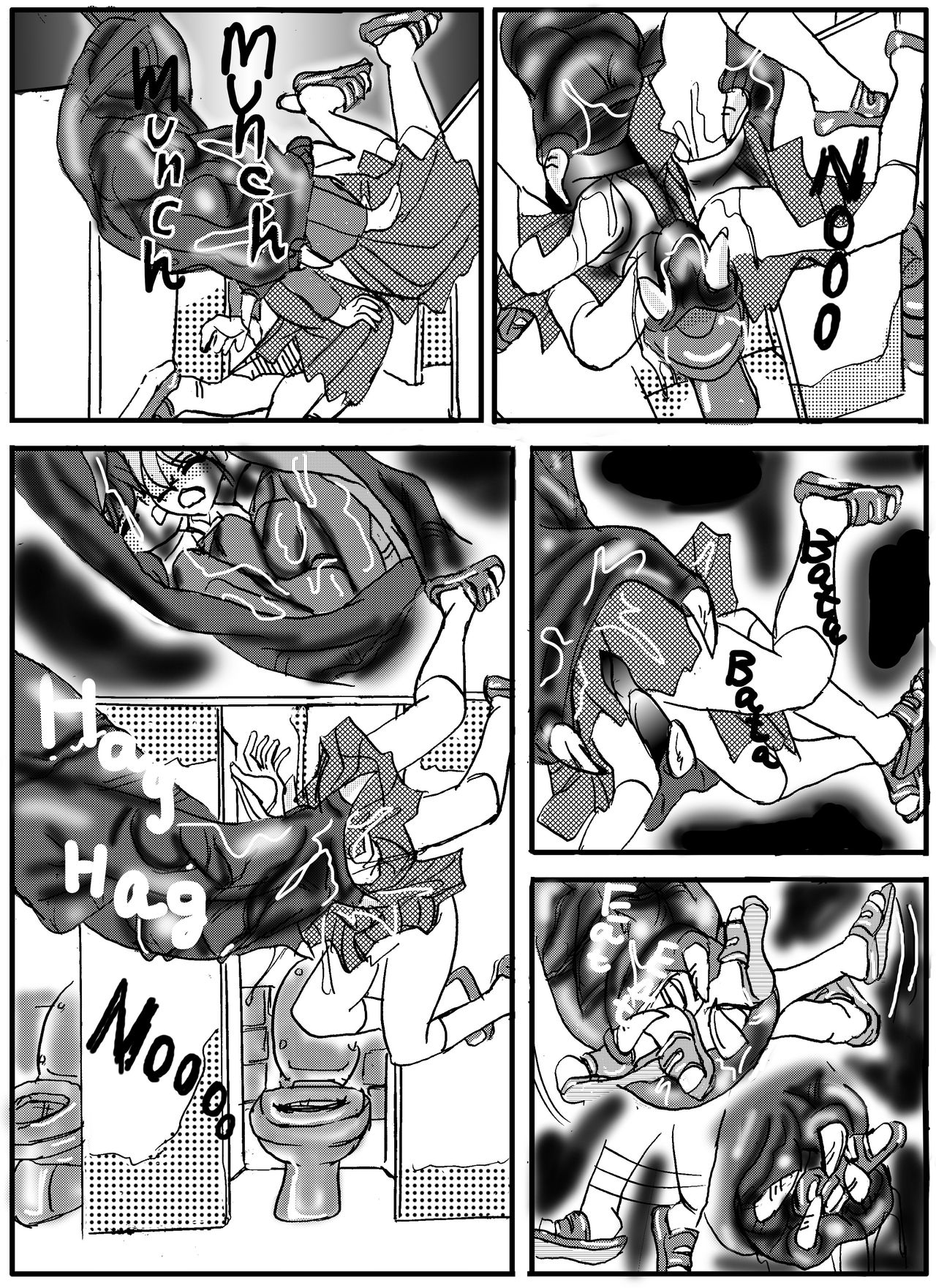 Urban Legend Series — Haunted Toilet Fuck: Ghost Girl Appears for Creampie Sex [Mashiba Kenta (Stuka)]