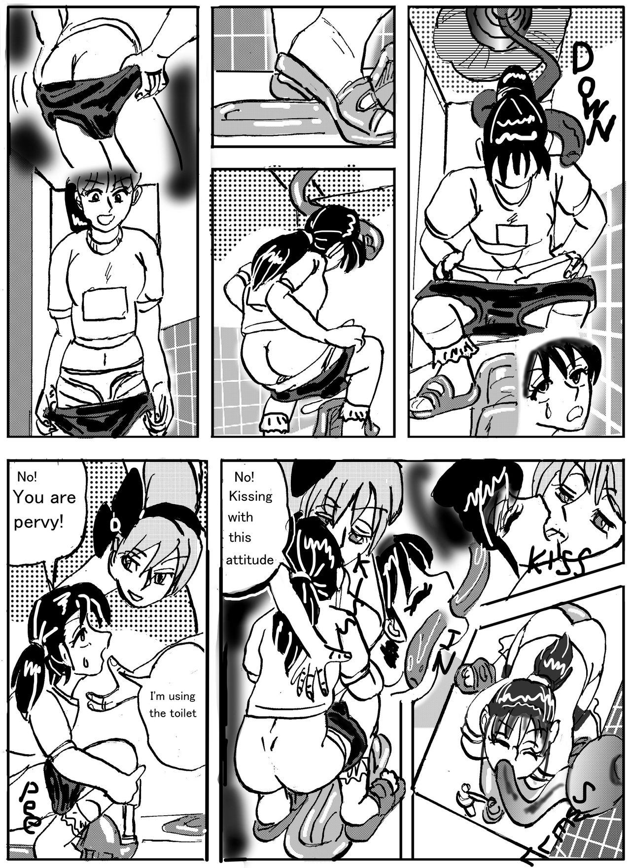 Urban Legend Series — Haunted Toilet Fuck: Ghost Girl Appears for Creampie Sex [Mashiba Kenta (Stuka)]