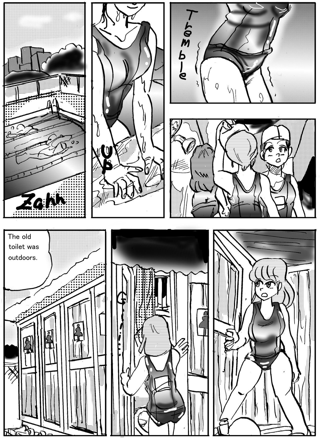 Urban Legend Series — Haunted Toilet Fuck: Ghost Girl Appears for Creampie Sex [Mashiba Kenta (Stuka)]