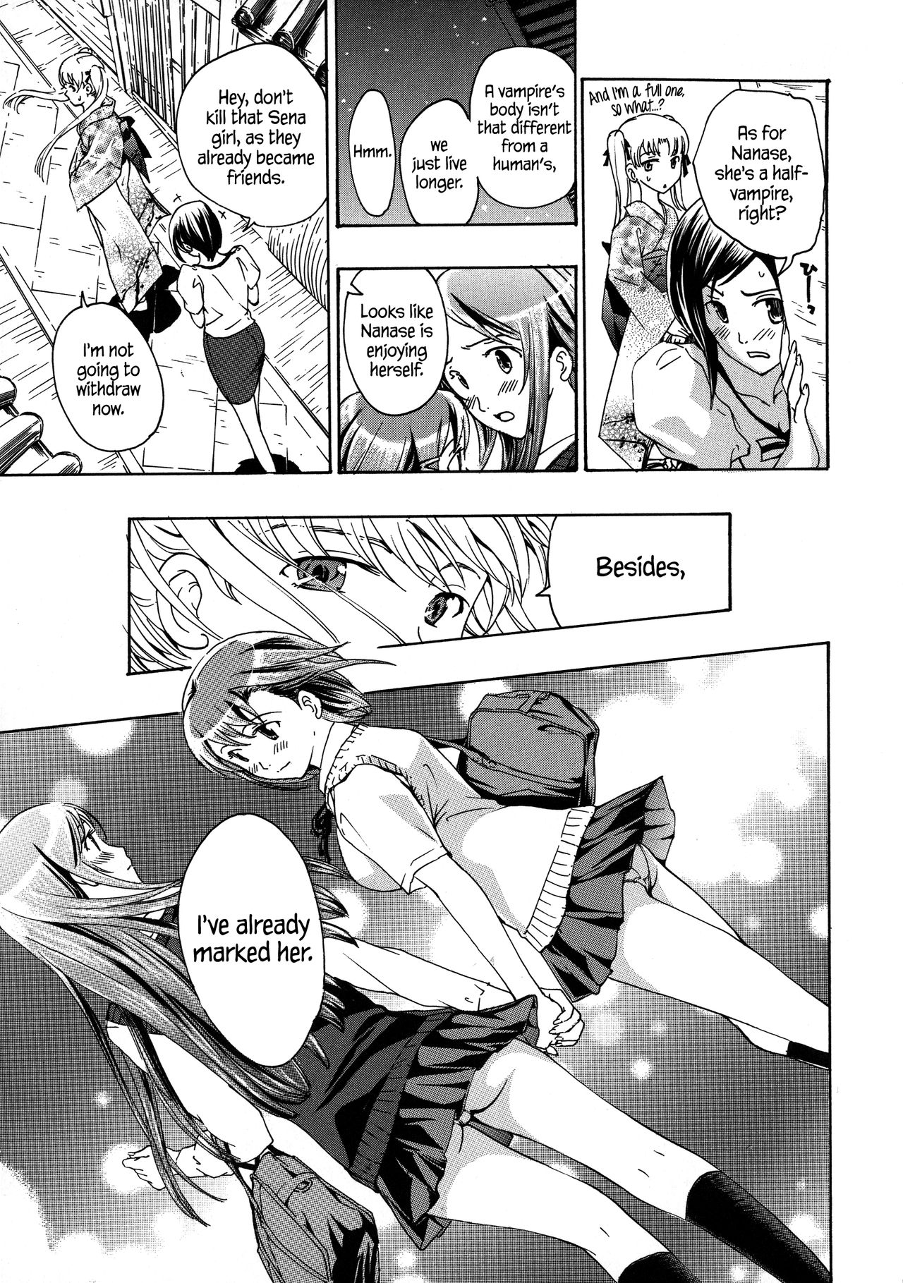 Vampire Series — Black Lily Vampire Girl Fucks and Feeds [Asagi Ryu] [English] [EHCove]