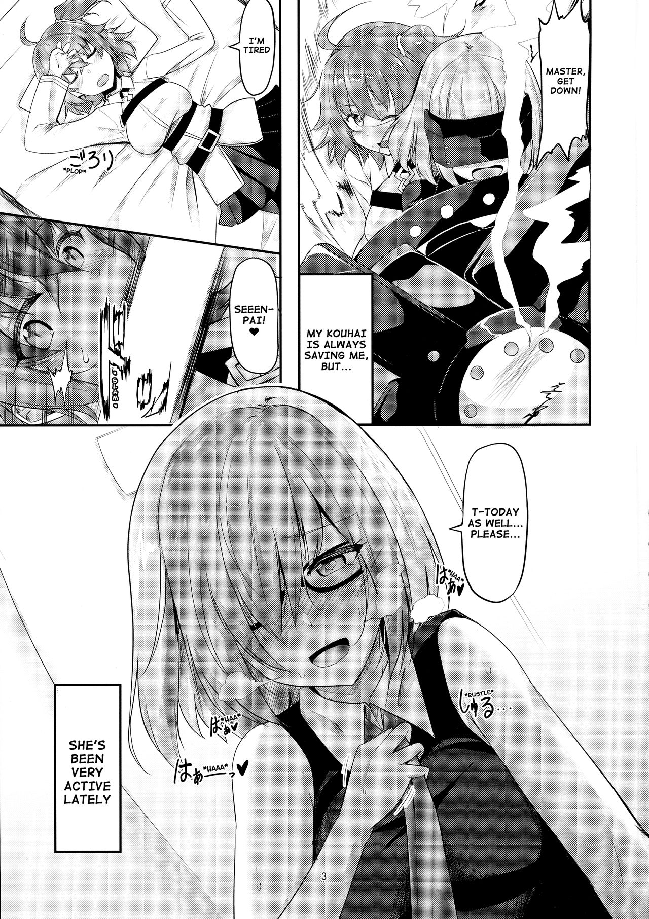 Virgin Series — Mash’s First Heat and How to Discipline Her [C96 obsession! Hyouga. Fate/Grand Order English]