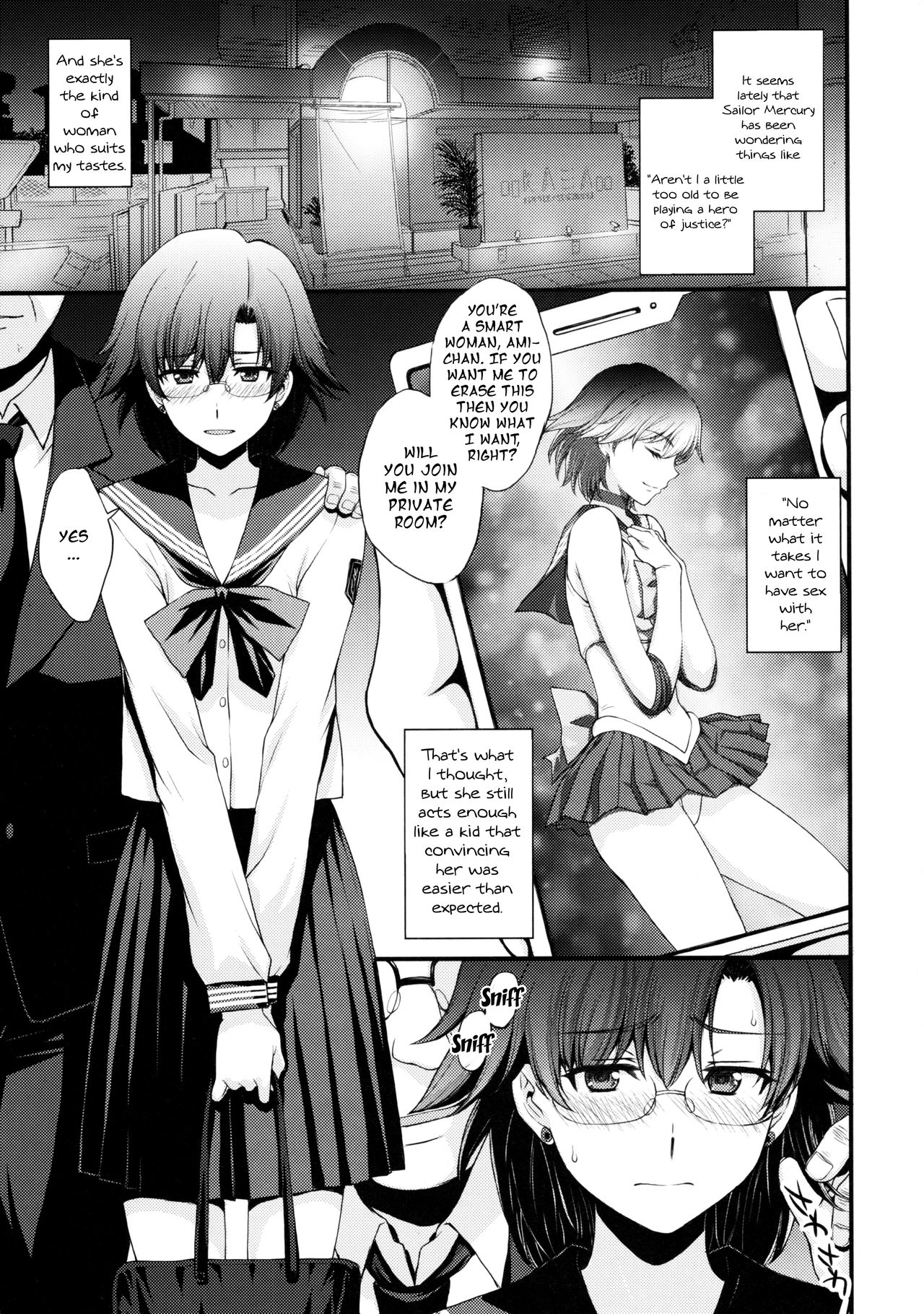 Virgin Series — Sailor Mercury Loses Her Virginity in a Hardcore Debut Creampie