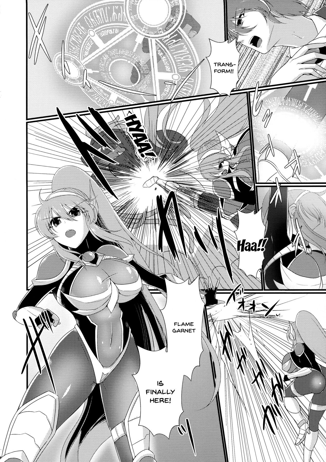 Warrior Series — Fiery Redhead Futa Fucks with Burning Passion [Futaket 13.5]