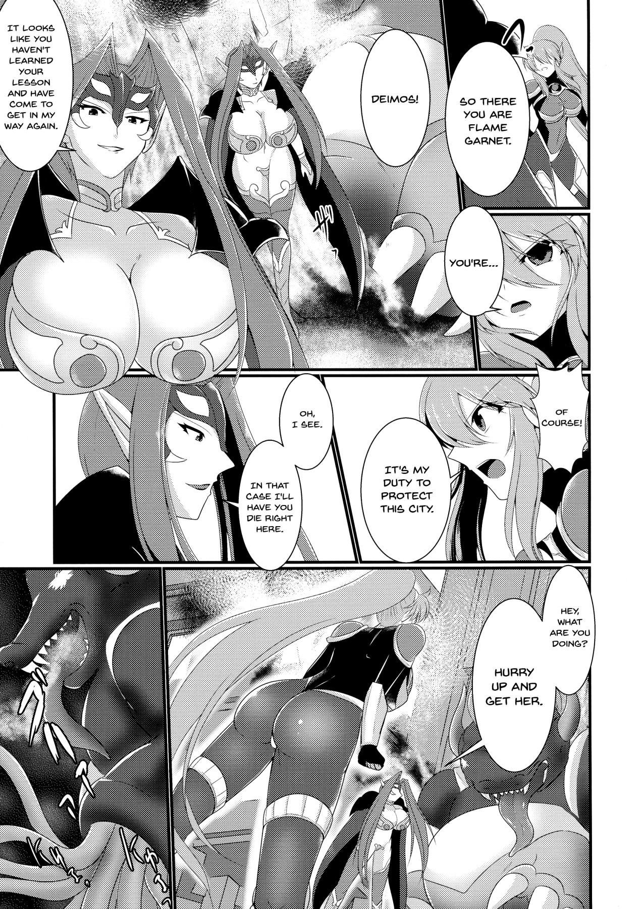 Warrior Series — Fiery Redhead Futa Fucks with Burning Passion [Futaket 13.5]