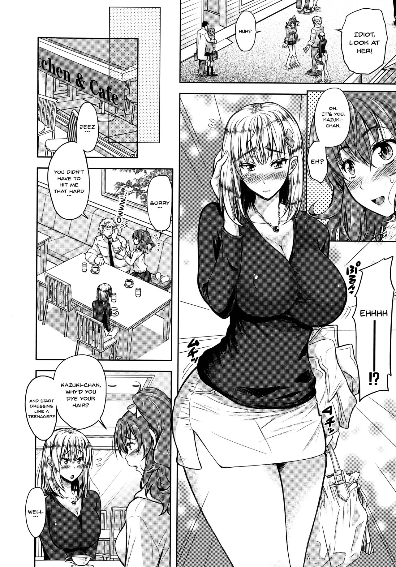 Wife Series — [Shirono Mahiro]  Yokumakezuma no Sukebegao Ch. 1-7 English