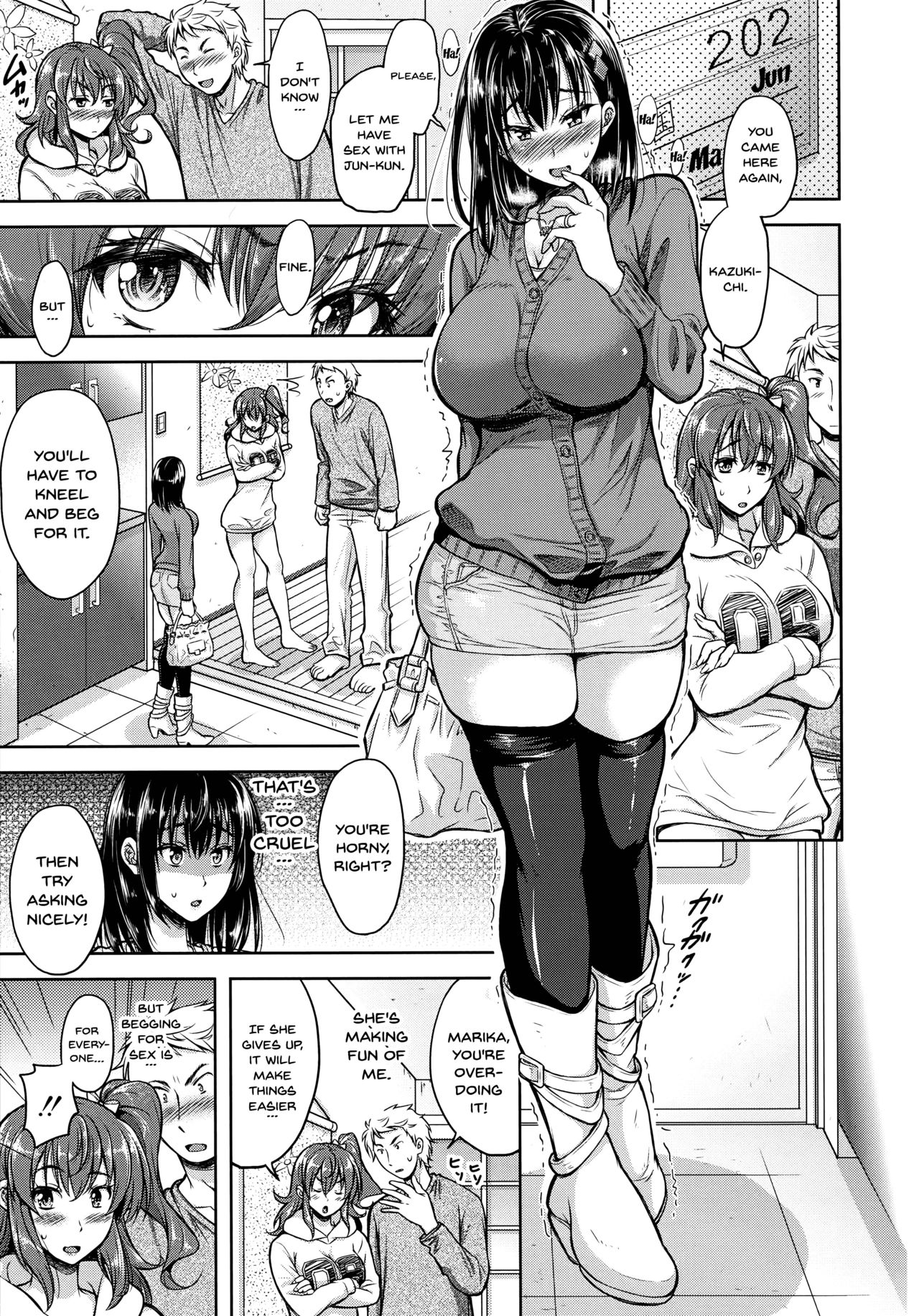 Wife Series — [Shirono Mahiro]  Yokumakezuma no Sukebegao Ch. 1-7 English