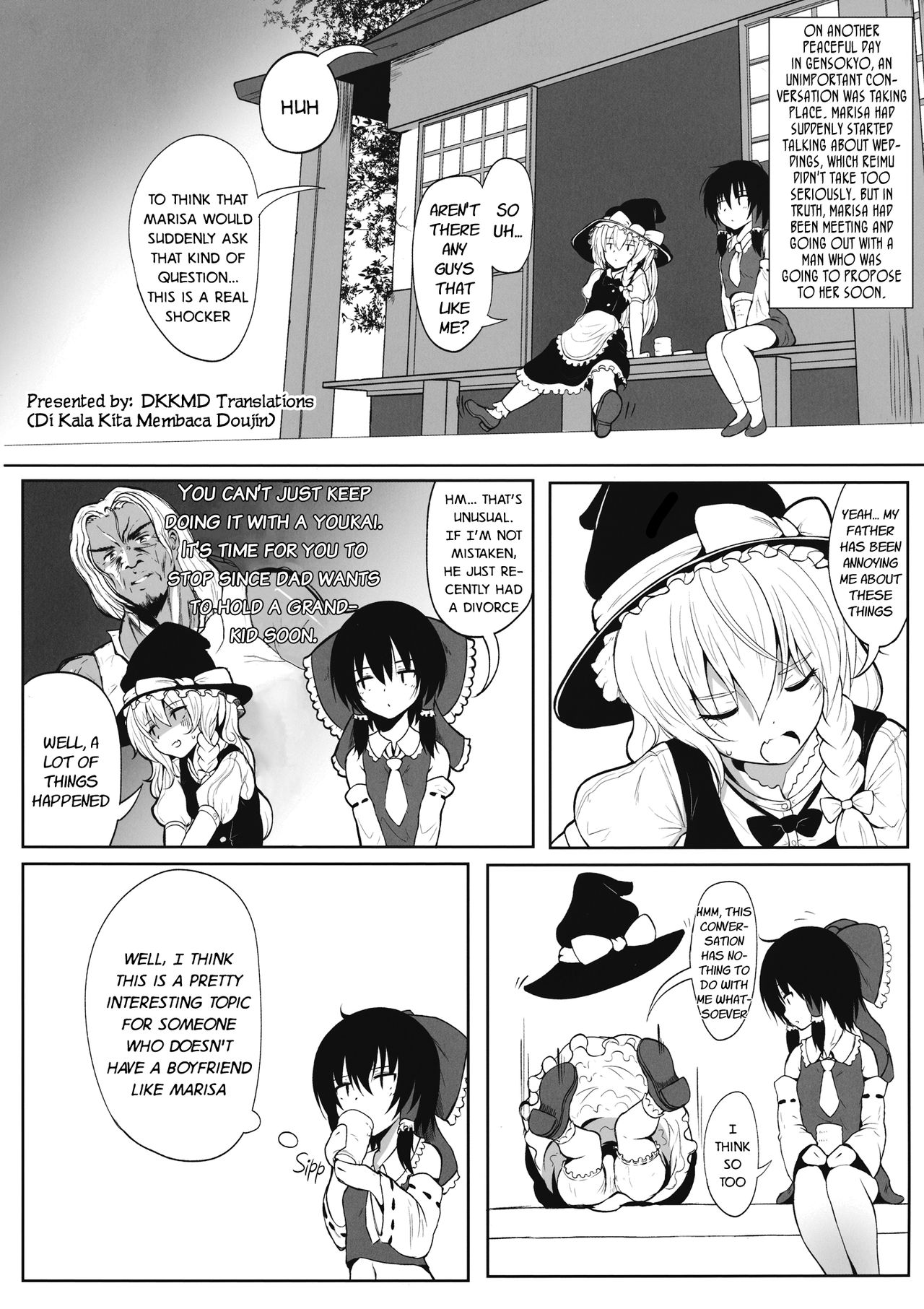 Witch Series — Marisa Gets Her Tight Blonde Pussy Pounded in Hardcore Love Session [Reitaisai 11] [HAMMER_HEAD (Makabe Gorou)] [DKKMD Translations]