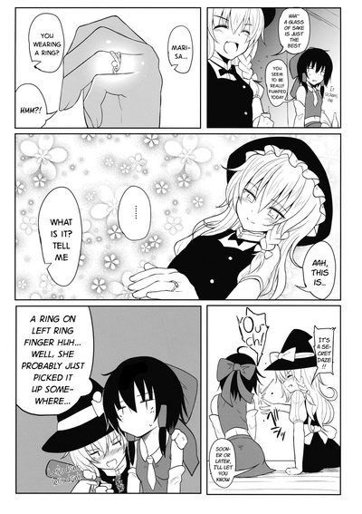 Witch Series — Marisa Gets Her Tight Blonde Pussy Pounded in Hardcore Love Session [Reitaisai 11] [HAMMER_HEAD (Makabe Gorou)] [DKKMD Translations]